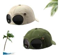 Men'S Korean-Style Pilot Baseball Cap,Korean Style Pilot Baseball Hat (#2)