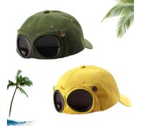 Men'S Korean-Style Pilot Baseball Cap,Korean Style Pilot Baseball Hat (#4)