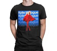 Men's Kylie Minogue 2025 Tension Tour T Shirts Singer Music Pure Tops Casual Short Sleeve Crewneck Tees Adult