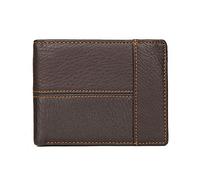 Men's Leather Wallet,Men's Billfold and Passcase Wallets, Bifold Wallets(B)