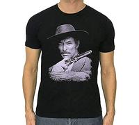 Men's Lee Van Cleef t-Shirt Western Actor Movie Cotton Black The Bad