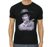 Men's Lee Van Cleef t-Shirt Western Actor Movie Cotton Black The Bad