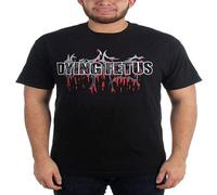 Mens Logo T Shirt O-Neck Funny tee Short Sleeve Black 3XL
