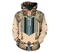 Men's Long Sleeve Sweatshirt Youth Personality Trend Pullover 3D Digital Printing Casual Hoodie II-01 3XL
