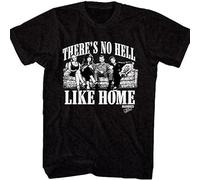 Men's Married with Children Hell Like Home T-Shirt Mens Retro TV Show AL Bundy tee Black