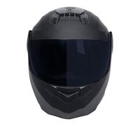 Men's Motorcycle Helmets, Full Face Bike Helmet, Double Visor Motorbike Helmet, Adjustable Sun Shield Gear, Shock Resistant Shell, Ideal para ciclismo al aire libre, Racing, and Street Riding