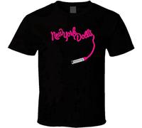 Men's New York Dolls 5 New T Shirt Prom Harajuku Comfortable Inside Breathable T-Shirt Black XL