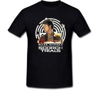 Men's Newt Maze Runner The Scorch Trials's Character Thomas Brodie-Sangster T-Shirt Sizes S-3XL Black