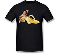 Men's Nicolas Cage In A Banana Particular tee Shirt Black XXL