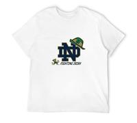 Men's Notre Dame Fighting Irish 2015 Shamrock Series Hat Shirt, tee White XL