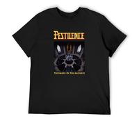 Men's Pestilence 'Testimony of The Ancients Album Cover' T-Shirt Fashion T-Shirt Black XXL