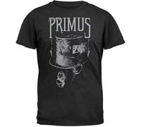 Men's Primus Monkey in Top Hat Slim-Fit T-Shirt Black New Size XL