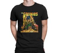 Men's Pure Cotton Crew Neck T-Shirt - The Goonies Day Movie - T-Shirts