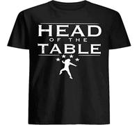 Men's Roman Reigns Head of The Table T-Shirt Black Size XXL