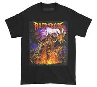 Men's Ross The Boss Born of Fire T Shirt BlackXXL