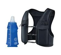 Mens Running Vest Hydration Pack with 500ml Soft Flask
