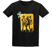 Men's Salt N Pepa Logo Regular Fit T Shirt Black 3XL