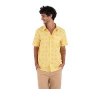 Men's Short-Sleeved Shirt - Printing Press Coconut
