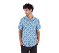Men's Short-Sleeved Shirt - Printing Press Palm