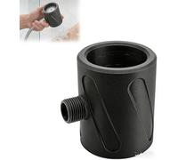 Men's Shower Head Massager, Upgraded Universal Bathroom Heated Massager,Durable And Easy To Install, Home And Bath Use(Black)