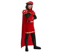 Men's Shrek Lord Farquaad Halloween Fancy Dress Costume | Adult Regal Outfit | Shrek Fancy Dress Costumes Medium