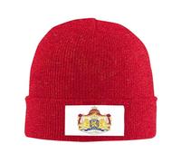 Men's Skullies Beanies Reino De Los Países Bajos Emblema Nacional Mujer Gorro Tejido A Trenza Calido Gorro Invierno para Mujer Suave Ski