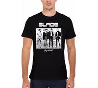 Men's Slade Play It Loud Band Music Men Vest Tank Top T Shirt Black