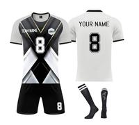 Men's Soccer Jersey Set with Shorts and Socks, Quick-Dry Sportswear, for Training and Matches