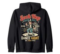Mens Sock Hop Costume 1950s Rock and Roll Party Outfit Sudadera con Capucha