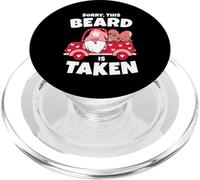 Mens Sorry This Beard is Taken - Barba de gnomo para el día de San Valentín PopSockets PopGrip para MagSafe