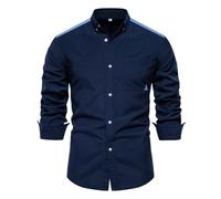 Mens Sports Shirt Summer All-Match Casual Wicking Breathable Mens Short Sleeve Fitness Running Quick-Drying Mens T-Shirt Sports Loose Cool Mens Tops N-Navy S