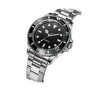 Mens Steel Diver Watch Swiss Style Sports Seiko Movement Stainless High Quality