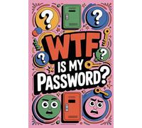 Mens Stocking Stuffers: Password Book: WTF Is My Password Organizer for Men Seniors