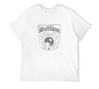Men's Sublime Bottled In LBC Slim Fit T-Shirt L White