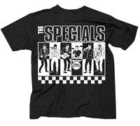 Mens Summer T-Shirt The Specials Band Graphic Bad Manners The Selecter Madness Ska New