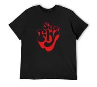Men's Super Fly Pure Blaxploitation Superfly Buddah Curtis Mayfield Cotton T-Shirt Top T-Shirt Short-Sleeved Black S