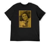 Mens T-Shirt Charles Ingalls Little House On The Prairie Little House On The Prairie T-Shirt Black XXL