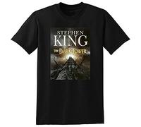 Men's The Dark Tower T Shirt Stephen King Book Novel Black XXL