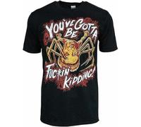 Mens The Thing 1982 Norris Spider Head You've Gotta Be Kidding T Shirt Horror Colour30 Unisex 100% Cotton Short-Sleeve T-Shirts Black XXL