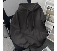 Men's Thick Hoodie Pullover Winter Warm Fleece(Black 3XL) | Thick fleece lining, warm winter wear, soft touch, windproof hood, ideal for cold days