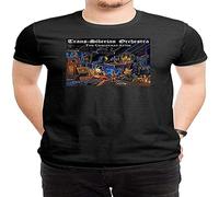 Men's Trans-Siberian Orchestra The Lost Christmas Casual Cool Short Sleeve tee Shirt Black L