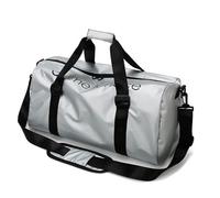 Men's Travel Bags Fitness Sport Bags Short-Distance Dry and Wet Separation Training Hand Luggage Women's Storage Bag(Silver)