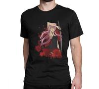 Men's Tshirt Yuno Gasai Amazing Cotton Mirai Nikki Anime Manga Future Black XXL