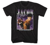 Men's Twilight Twilight Two Images Jacob T-Shirt Small Black M