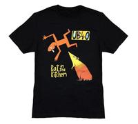 Men's UB40 Rat In The Kitchen T-shirtBlackXXL