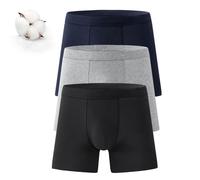 Men's Ultra-Absorbent Incontinence Boxer Briefs, Mens Incontinence Underwear, Mens Absorbent Underwear Briefs (3b,XXL)