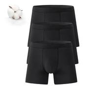 Men's Ultra-Absorbent Incontinence Boxer Briefs, Mens Incontinence Underwear, Mens Absorbent Underwear Briefs (3e,L)
