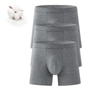 Men's Ultra-Absorbent Incontinence Boxer Briefs, Mens Incontinence Underwear, Mens Absorbent Underwear Briefs (3g,XXXL)