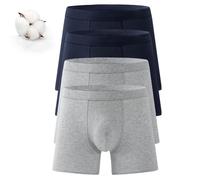 Men's Ultra-Absorbent Incontinence Boxer Briefs, Mens Incontinence Underwear, Mens Absorbent Underwear Briefs (4f,XXL)