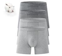 Men's Ultra-Absorbent Incontinence Boxer Briefs, Mens Incontinence Underwear, Mens Absorbent Underwear Briefs (4e,L)
